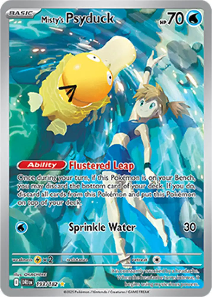 Misty’s Psyduck (193/182) [SV10: Destined Rivals] - Pokemon Single