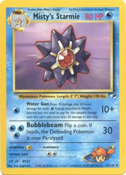 Misty’s Starmie (56/132) [Gym Heroes Unlimited] - Pokemon Single