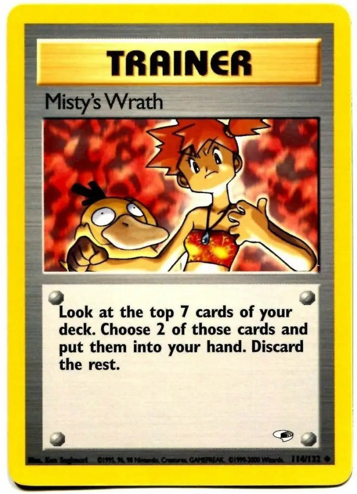 Misty’s Wrath (114/132) [Gym Heroes Unlimited] - Pokemon Single