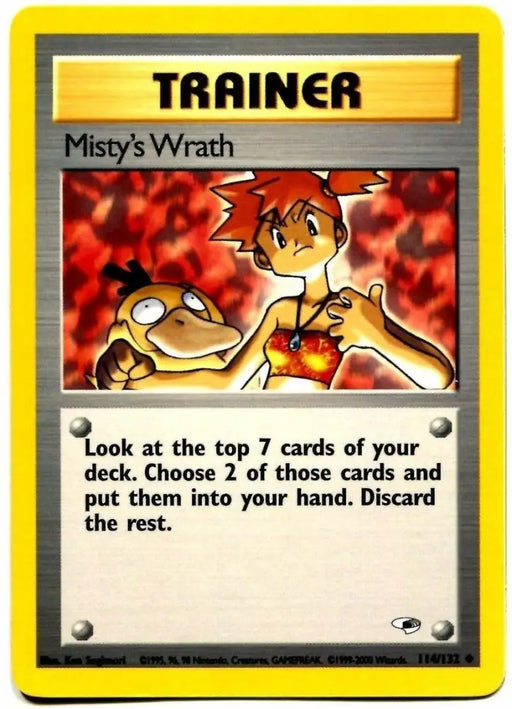 Misty’s Wrath (114/132) [Gym Heroes Unlimited] - Pokemon Single
