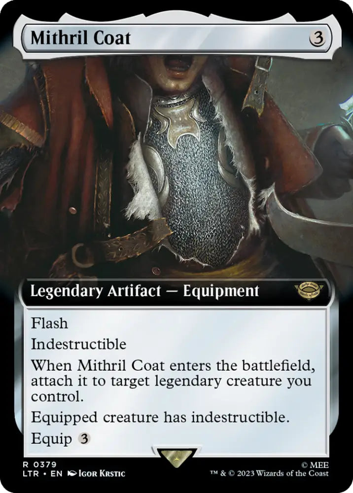 Mithril Coat (Extended Art) [The Lord of the Rings: Tales of Middle-Earth] - MTG Single
