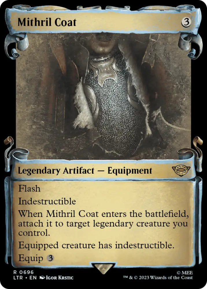 Mithril Coat [The Lord of the Rings: Tales of Middle-Earth Showcase Scrolls] - MTG Single