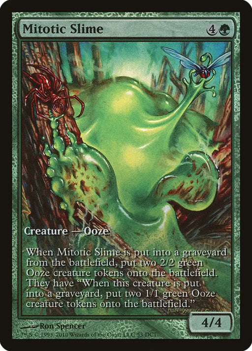 Mitotic Slime (Extended Art) [Magic 2011 Promos] - MTG Single
