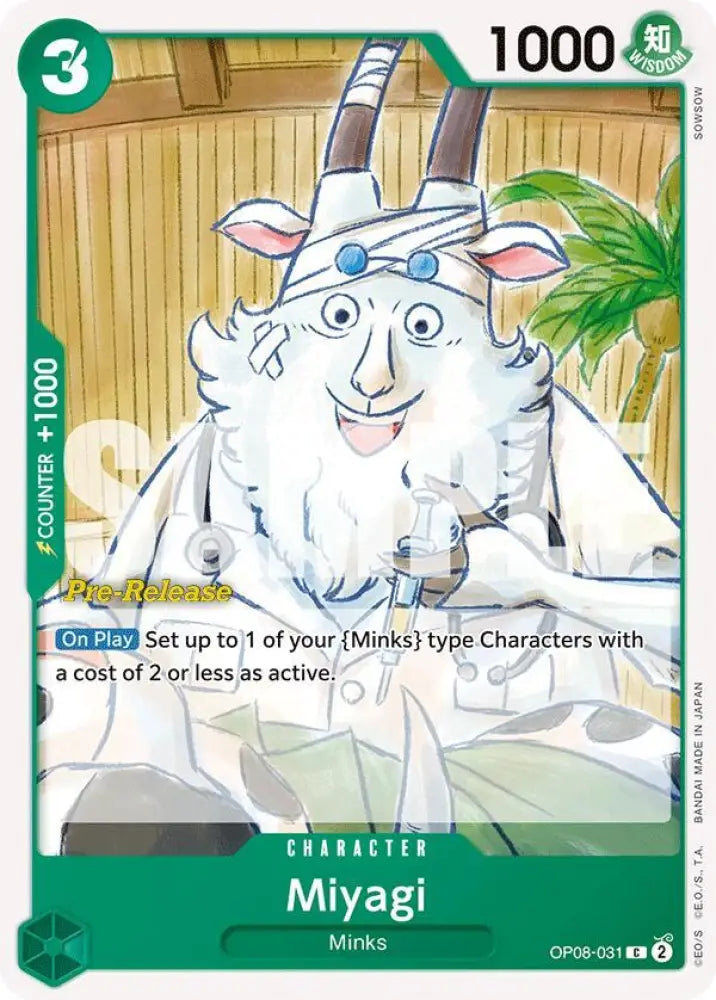 Miyagi (OP08-031) [Two Legends Pre-Release Cards]