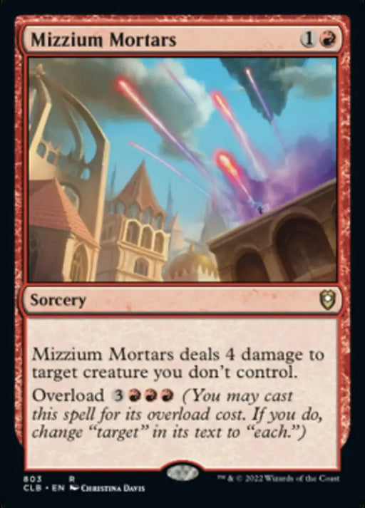 Mizzium Mortars [Commander Legends: Battle for Baldur’s Gate] - MTG Single