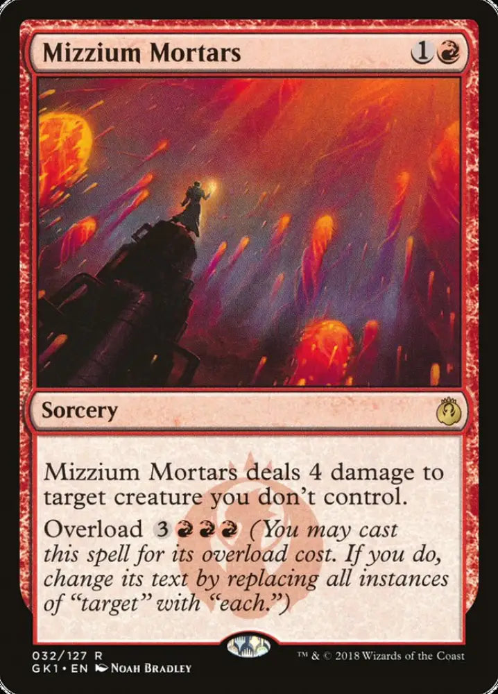 Mizzium Mortars [Guilds of Ravnica Guild Kit] - MTG Single