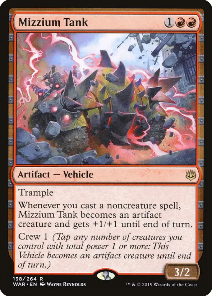 Mizzium Tank [War of the Spark] - MTG Single
