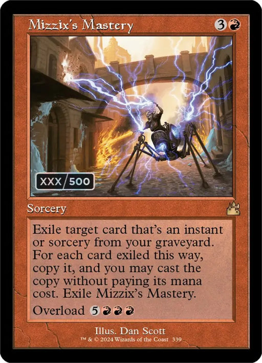 Mizzix’s Mastery (Retro) (Serialized) [Ravnica Remastered] - MTG Single