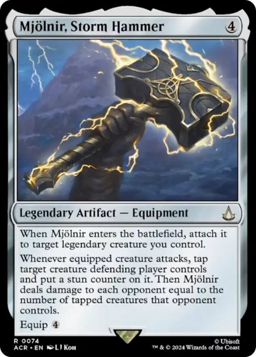 Mjolnir Storm Hammer [Assassin’s Creed] - MTG Single