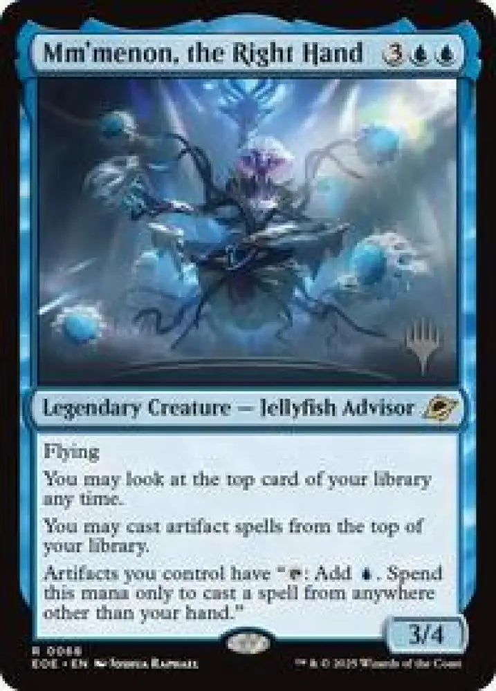 Mm'menon, the Right Hand (68) [Edge of Eternities Promos]