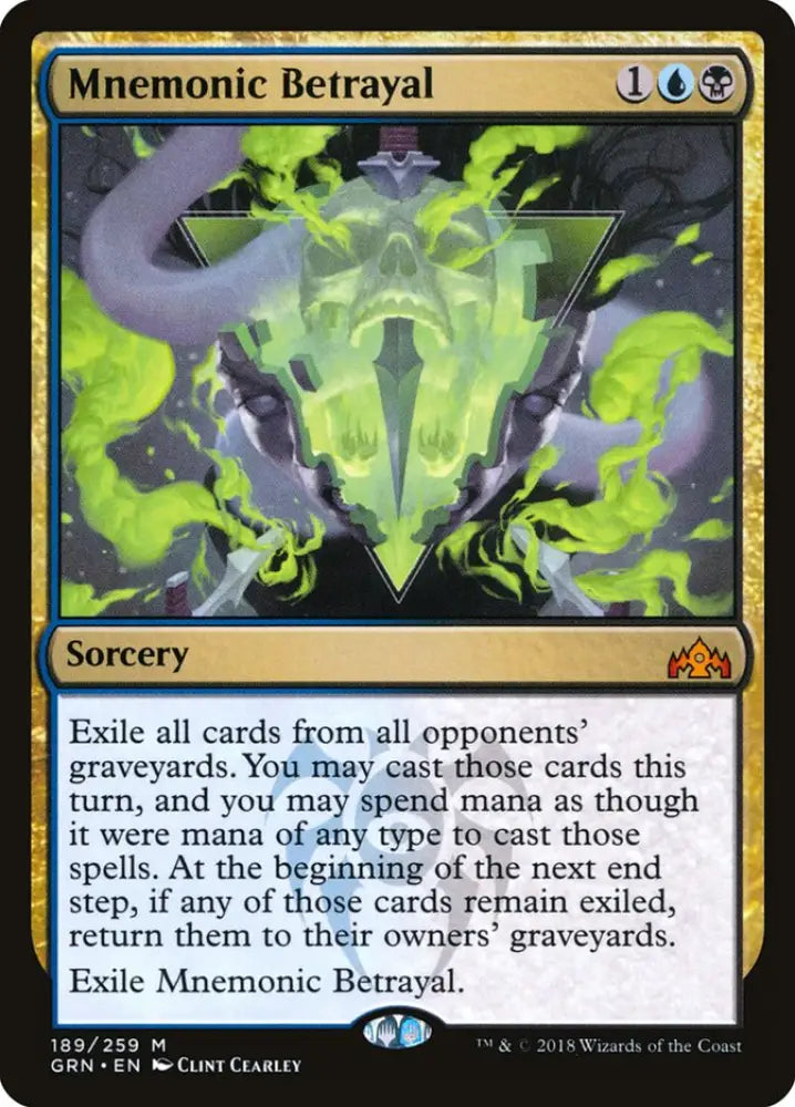 Mnemonic Betrayal [Guilds of Ravnica] - MTG Single