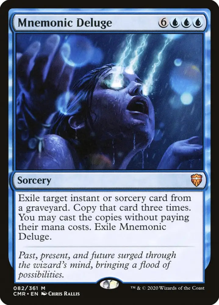 Mnemonic Deluge [Commander Legends] - MTG Single