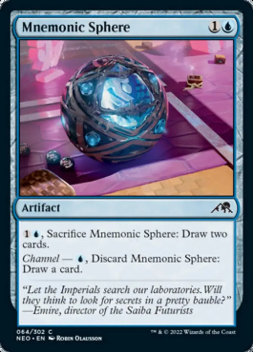 Mnemonic Sphere [Kamigawa: Neon Dynasty] - MTG Single