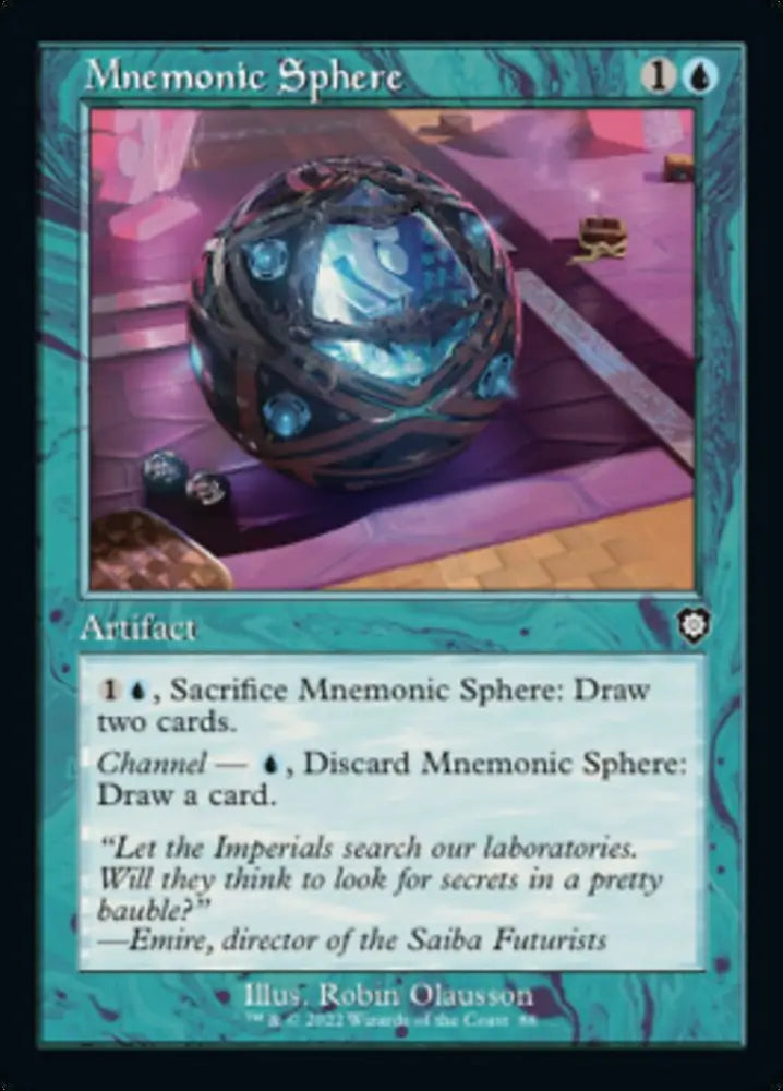 Mnemonic Sphere (Retro) [The Brothers’ War Commander] - MTG Single
