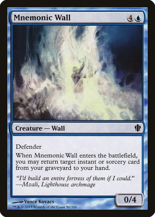 Mnemonic Wall [Commander 2013] - MTG Single