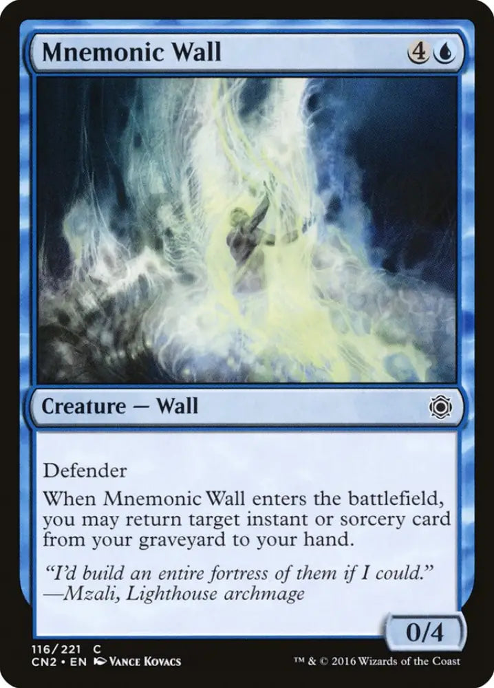 Mnemonic Wall [Conspiracy: Take the Crown] - MTG Single