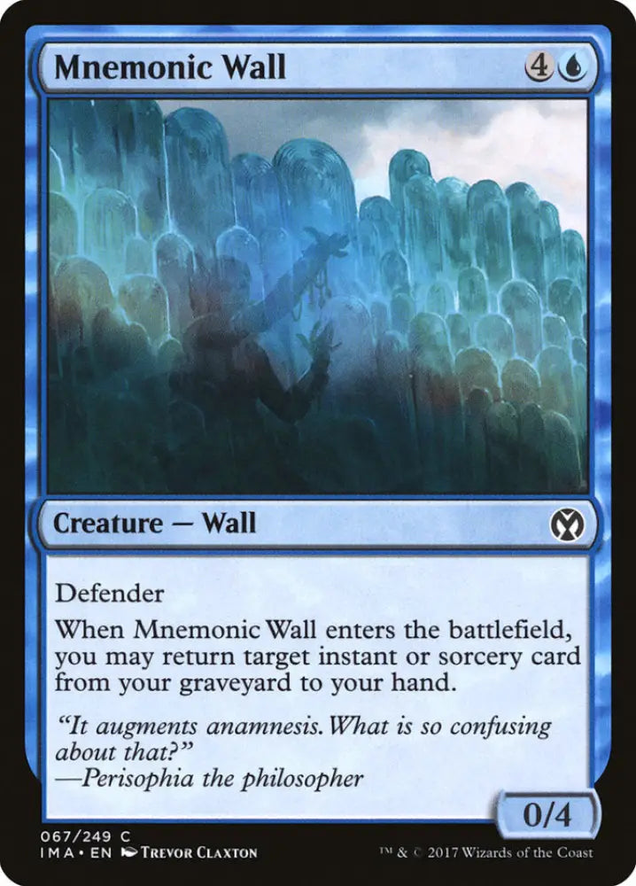 Mnemonic Wall [Iconic Masters] - MTG Single