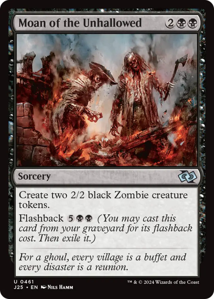 Moan of the Unhallowed [Foundations Jumpstart] - MTG Single