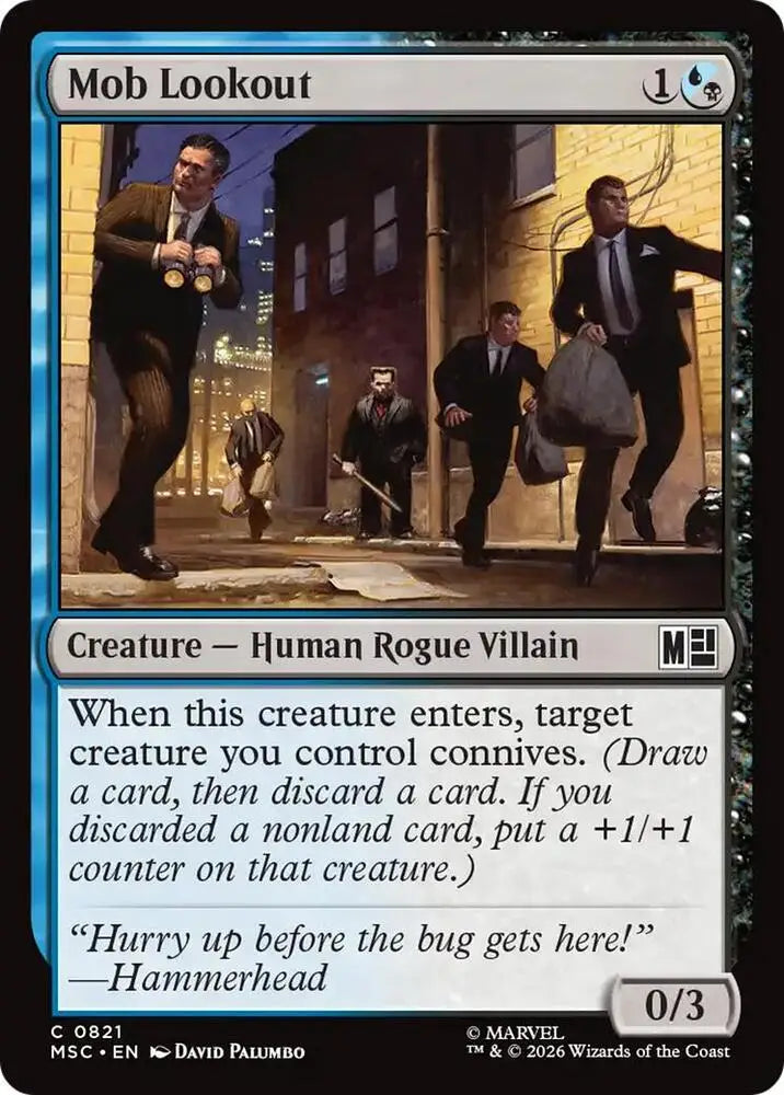 Mob Lookout (821) [Marvel Super Heroes Commander]