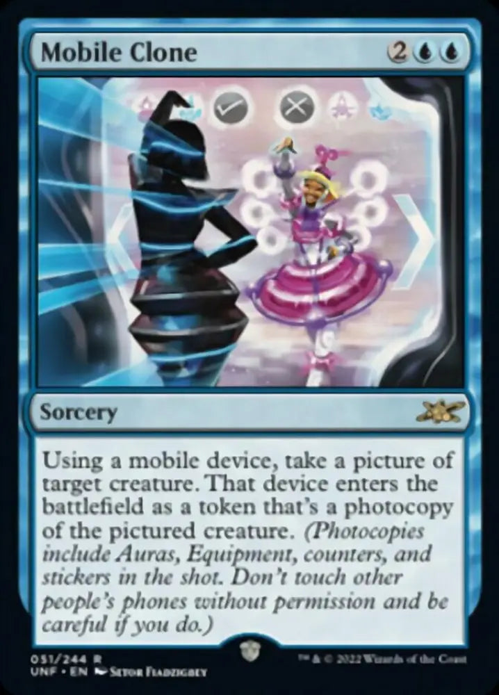 Mobile Clone [Unfinity] - MTG Single