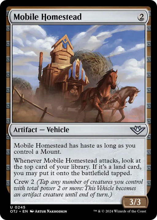 Mobile Homestead [Outlaws of Thunder Junction] - MTG Single