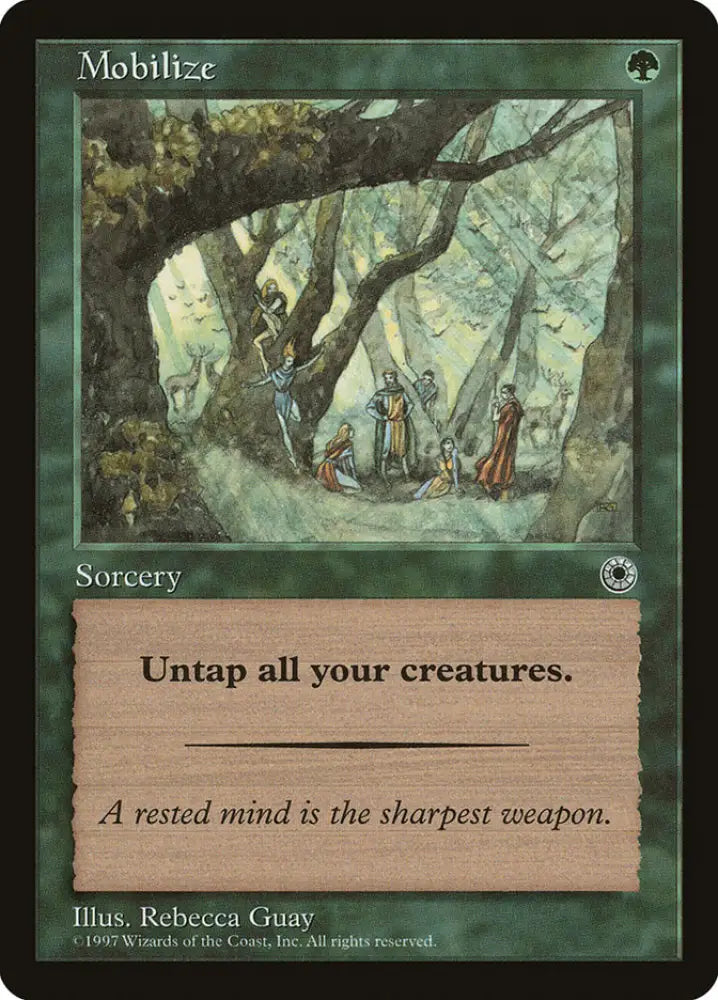 Mobilize [Portal] - MTG Single