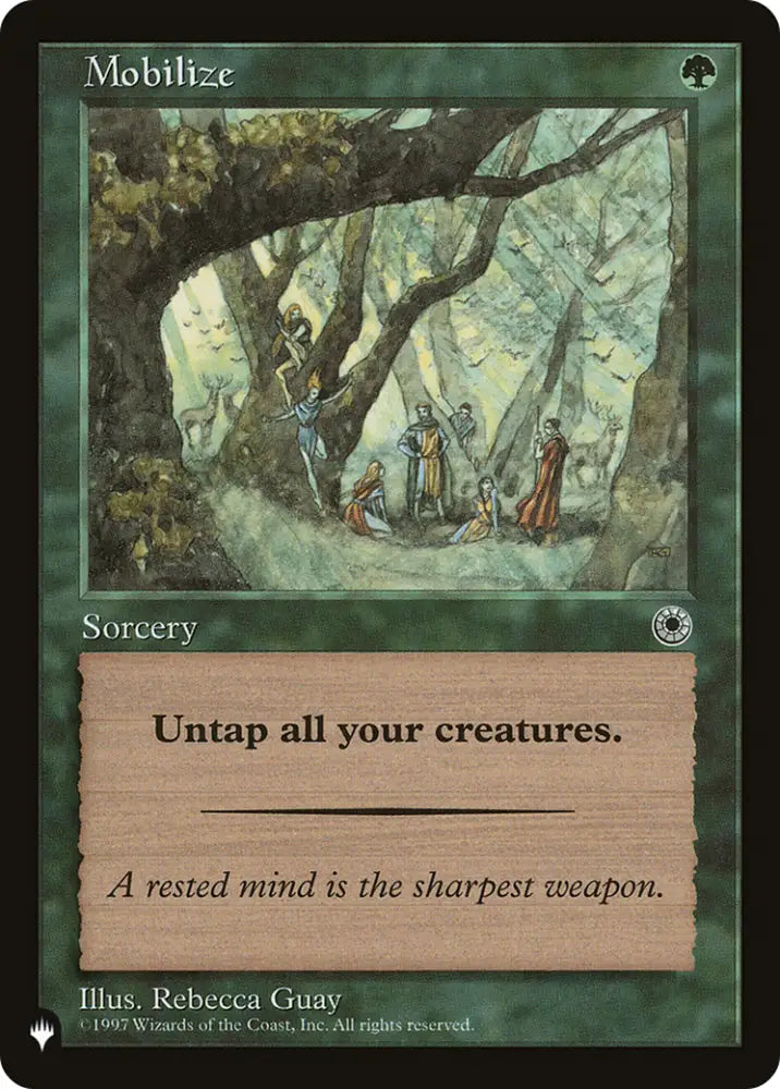 Mobilize [The List] - MTG Single