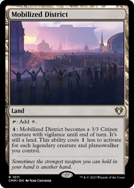 Mobilized District [Commander Masters] - MTG Single
