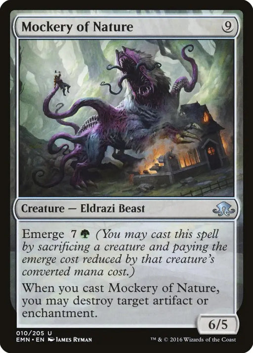 Mockery of Nature [Eldritch Moon] - MTG Single