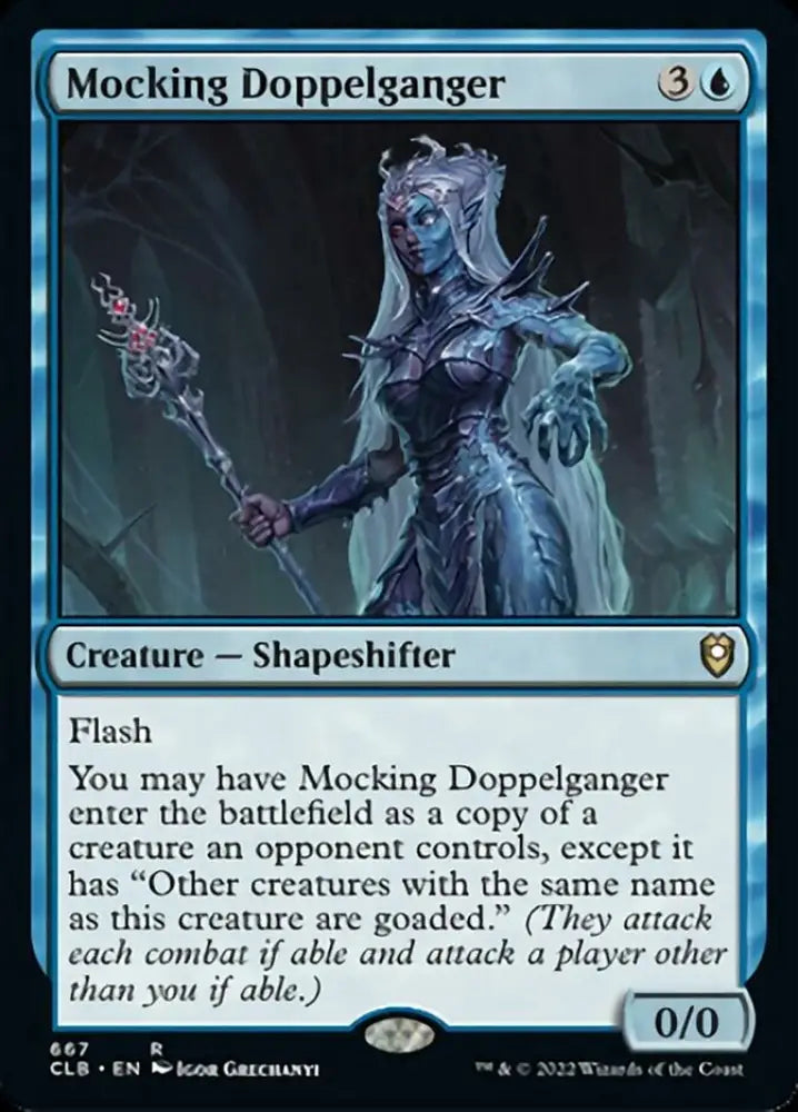 Mocking Doppelganger [Commander Legends: Battle for Baldur’s Gate] - MTG Single