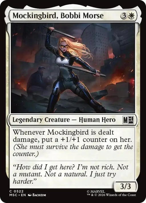 Mockingbird, Bobbi Morse (0522) [Marvel Super Heroes Commander]
