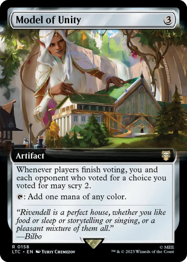 Model of Unity (Extended Art) [The Lord of the Rings: Tales of Middle-Earth Commander] - MTG Single