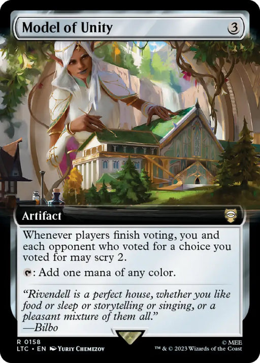 Model of Unity (Extended Art) [The Lord of the Rings: Tales of Middle-Earth Commander] - MTG Single