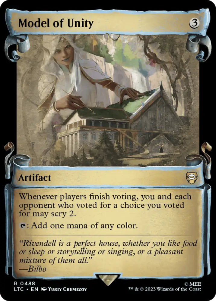 Model of Unity [The Lord of the Rings: Tales of Middle-Earth Commander Showcase Scrolls] - MTG Single