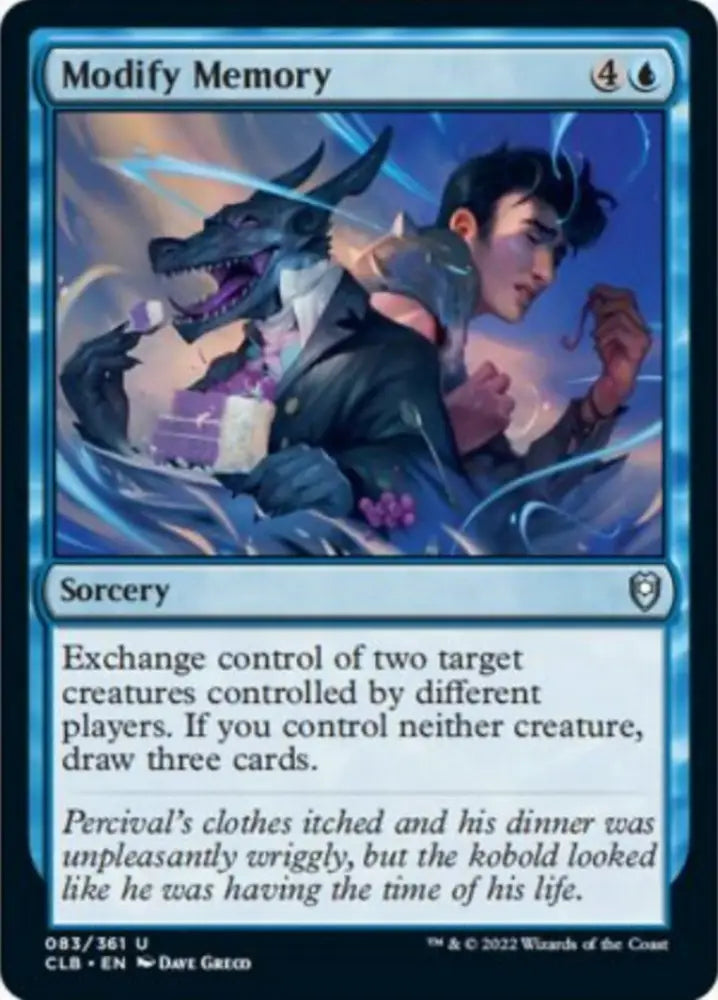 Modify Memory [Commander Legends: Battle for Baldur’s Gate] - MTG Single