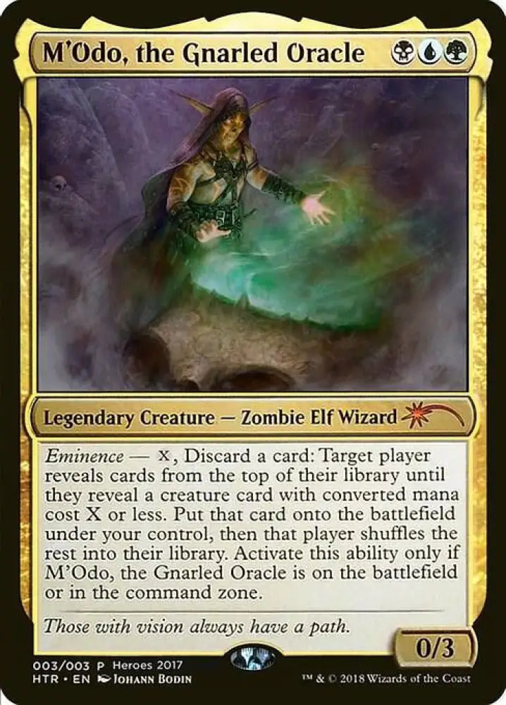 M'Odo, the Gnarled Oracle (3) [Unique and Miscellaneous Promos]