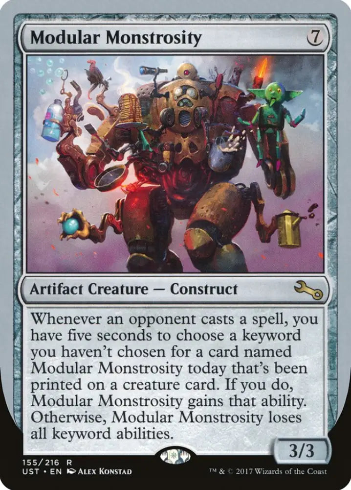 Modular Monstrosity [Unstable] - MTG Single