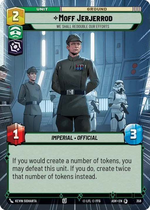 Moff Jerjerrod - We Shall Redouble Our Efforts (Hyperspace) (358) [Ashes of the Empire]