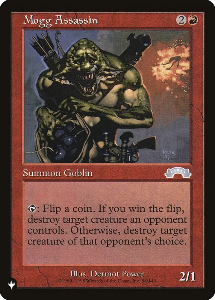 Mogg Assassin [Secret Lair: Heads I Win Tails You Lose] - MTG Single
