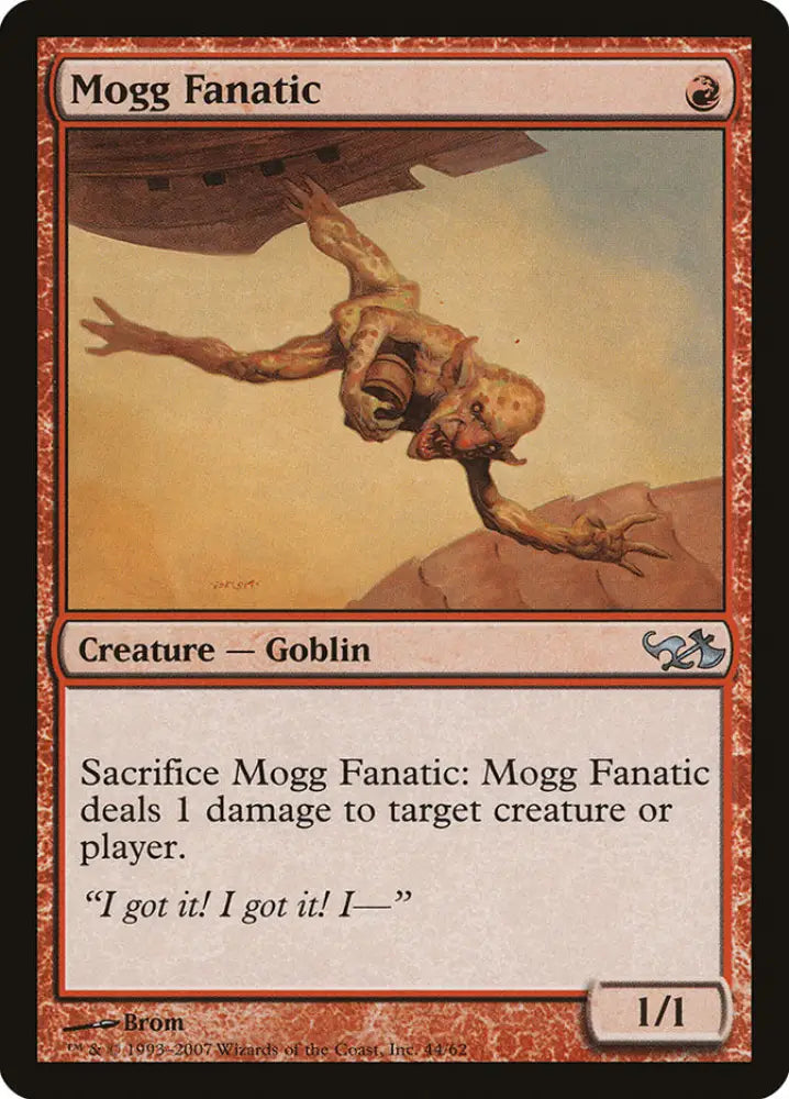 Mogg Fanatic [Duel Decks: Elves vs. Goblins] - MTG Single