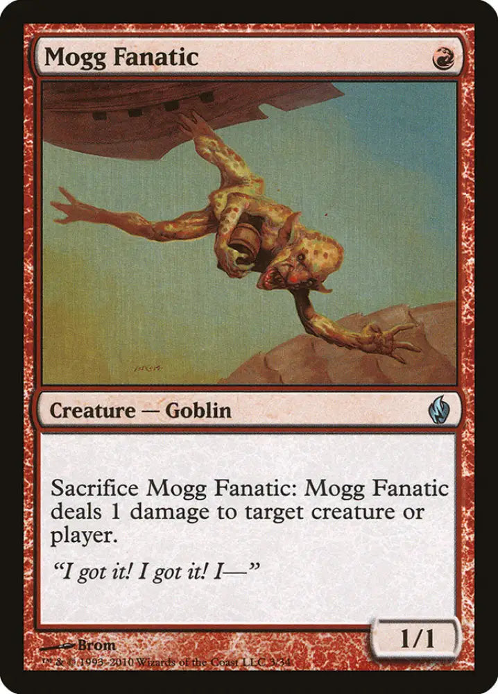 Mogg Fanatic [Premium Deck Series: Fire and Lightning] - MTG Single