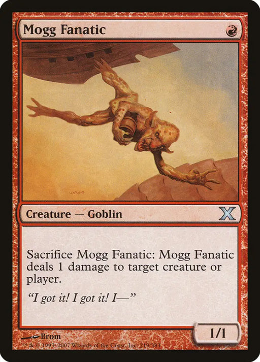 Mogg Fanatic [Tenth Edition] - MTG Single