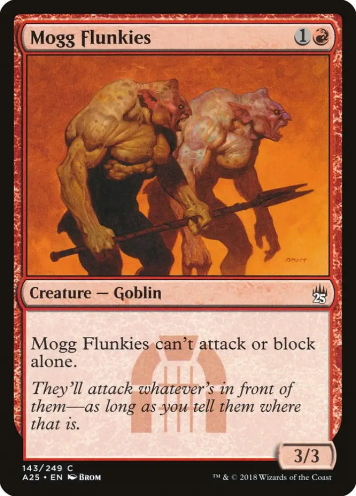Mogg Flunkies [Masters 25] - MTG Single