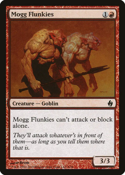 Mogg Flunkies [Premium Deck Series: Fire and Lightning] - MTG Single