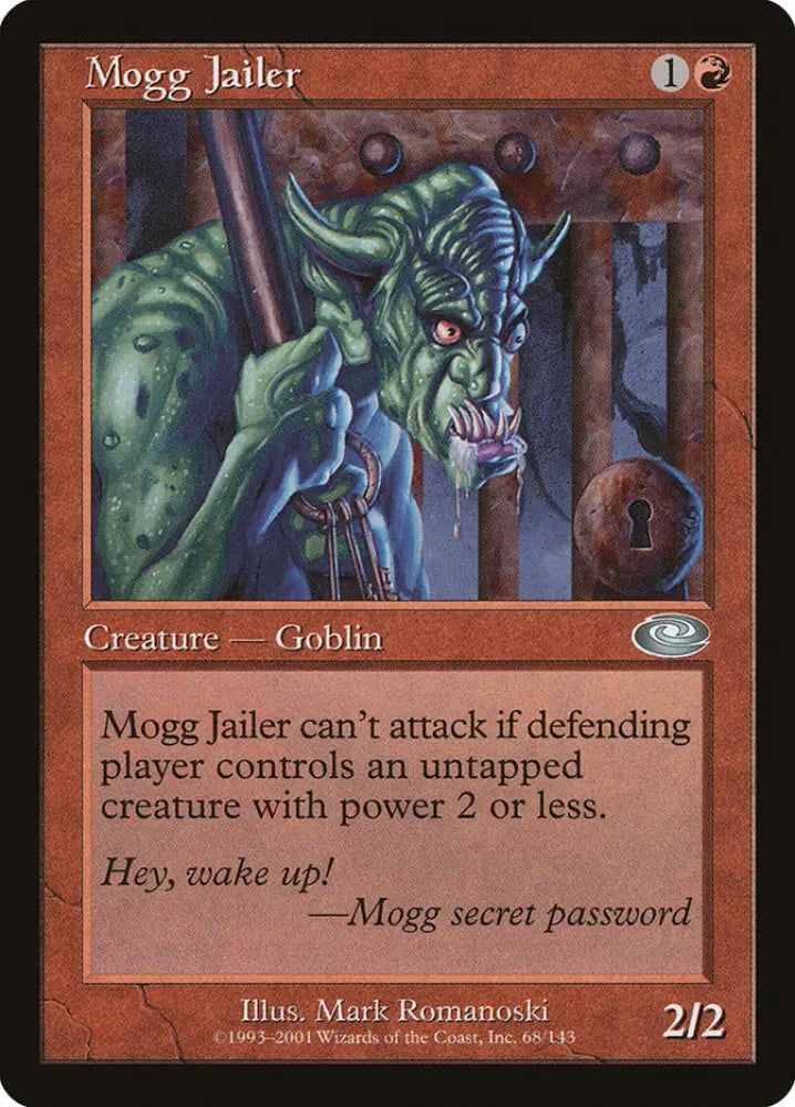 Mogg Jailer [Planeshift] - MTG Single