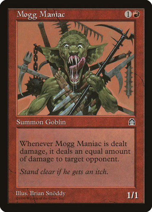 Mogg Maniac [Stronghold] - MTG Single