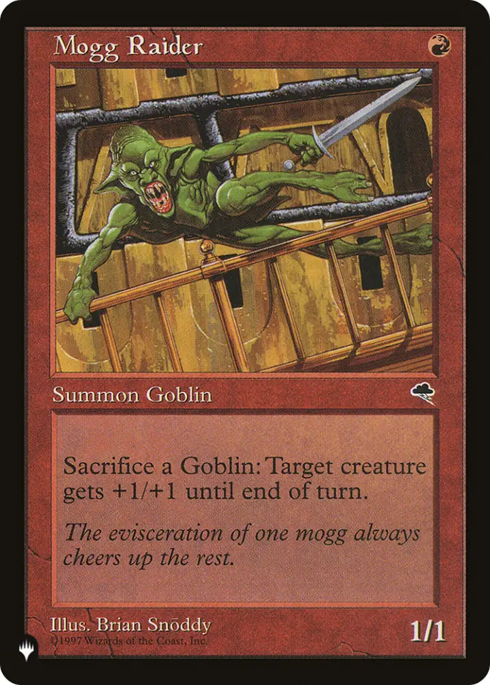 Mogg Raider [The List] - MTG Single