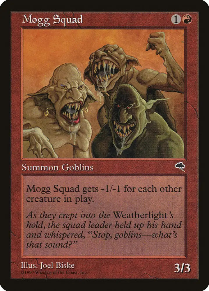 Mogg Squad [Tempest] - MTG Single
