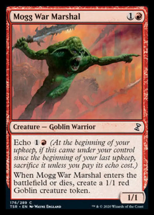 Mogg War Marshal [Time Spiral Remastered] - MTG Single