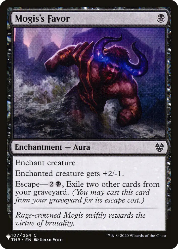 Mogis’s Favor [The List] - MTG Single